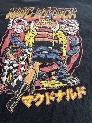 T shirt Black 2X MAC Attack XXL