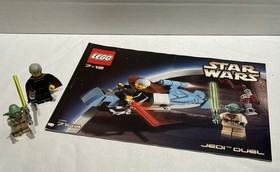 LEGO Star Wars 7103 Jedi Duel (2002) &ndash; Complete w/ Manual  Yoda vs Count Dooku