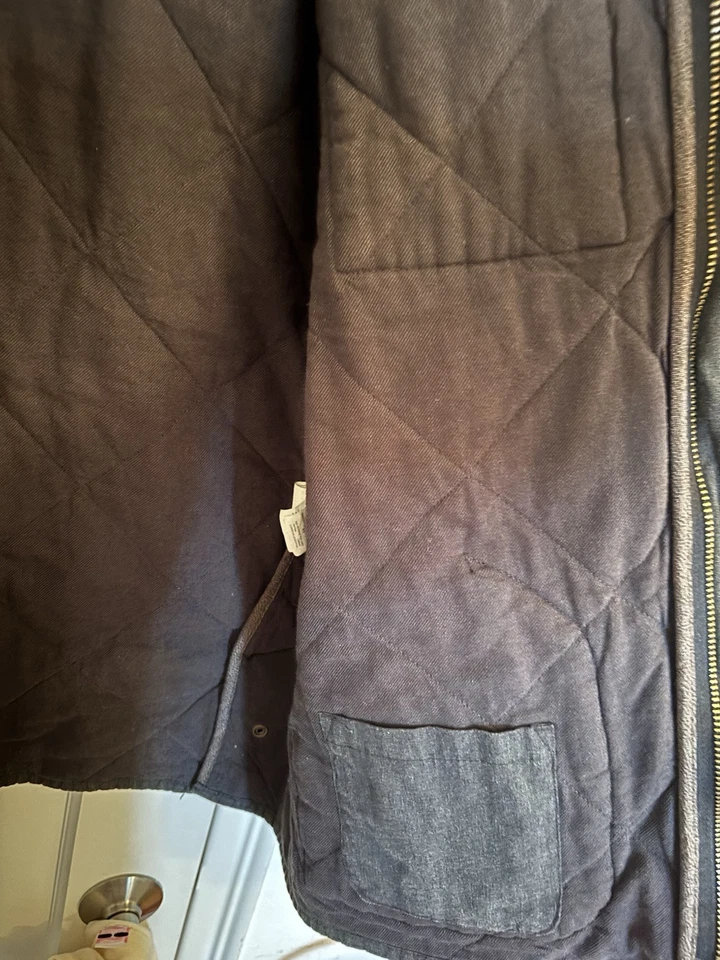 J Crew Mens Sussex Quilted Jacket Size M zip PrimaLoft - Image 4 of 4