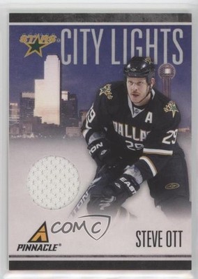 2010-11 Panini Pinnacle City Lights Materials 205/499 Steve Ott #21 0m8e