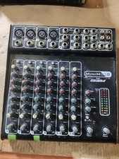 Carlsbro MINIMIX 8 Compact Audio Mixer NO POWER