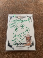 2026 Leaf Metal Pop Century Inscriptions Guy Gilchrist Auto /199 Vampire Kermit 