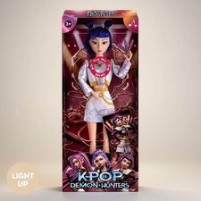 Light Up Kpop Demon Hunters Character Stage Style Figure Doll