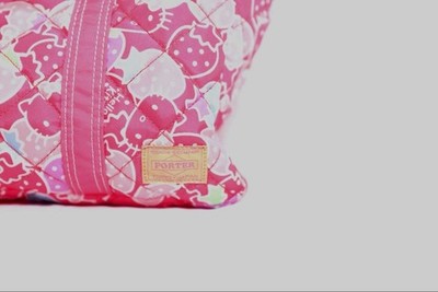 PORTER x Hello Kitty x atmos Japan Limited Pink Backpack Y2K