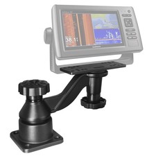 WINDFRD Aluminium Fish Finder Chartplotter Mount, Reinforced Horizontal Swin...