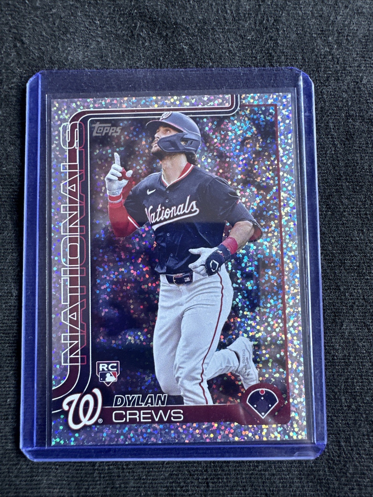 2025 Topps Series 1 - Dylan Crews #74 Sandglitter (RC)