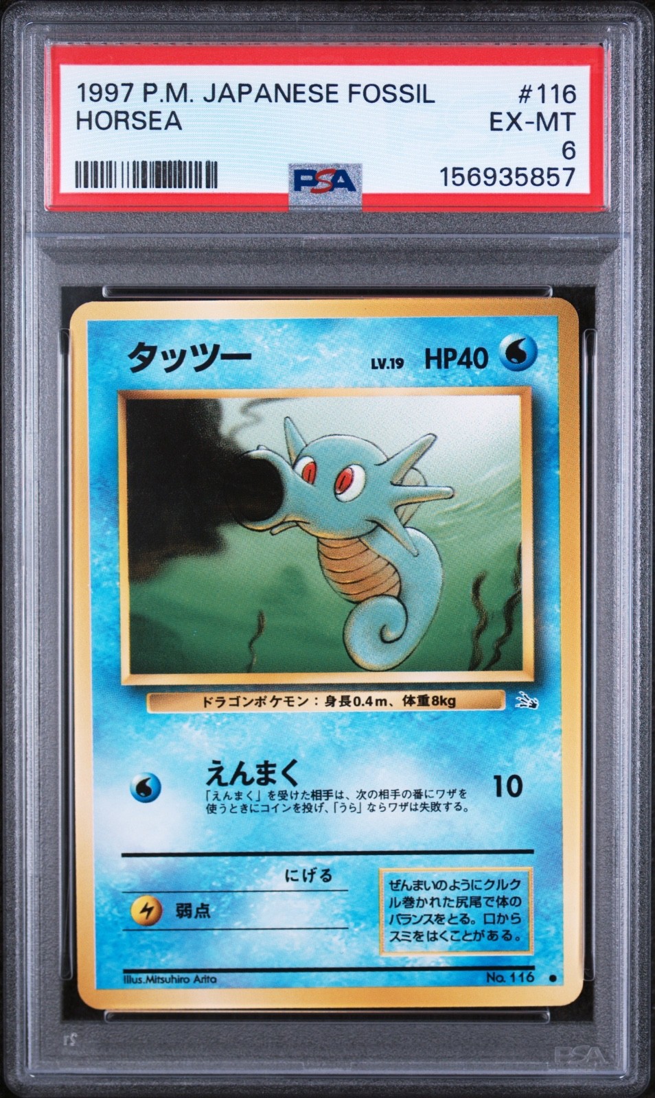 Horsea Mystery of the Fossils Regular (Japanese)