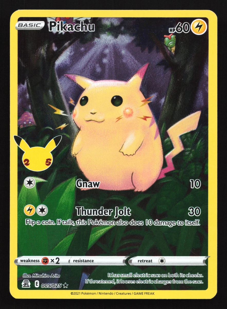 Pikachu Pokémon TCG German Individual Collectible Card Games for
