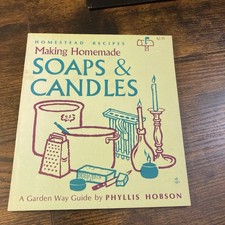 Making Soaps and Candles Phyllis Hobson DIY Soapmaking Candle Craft Book Guide