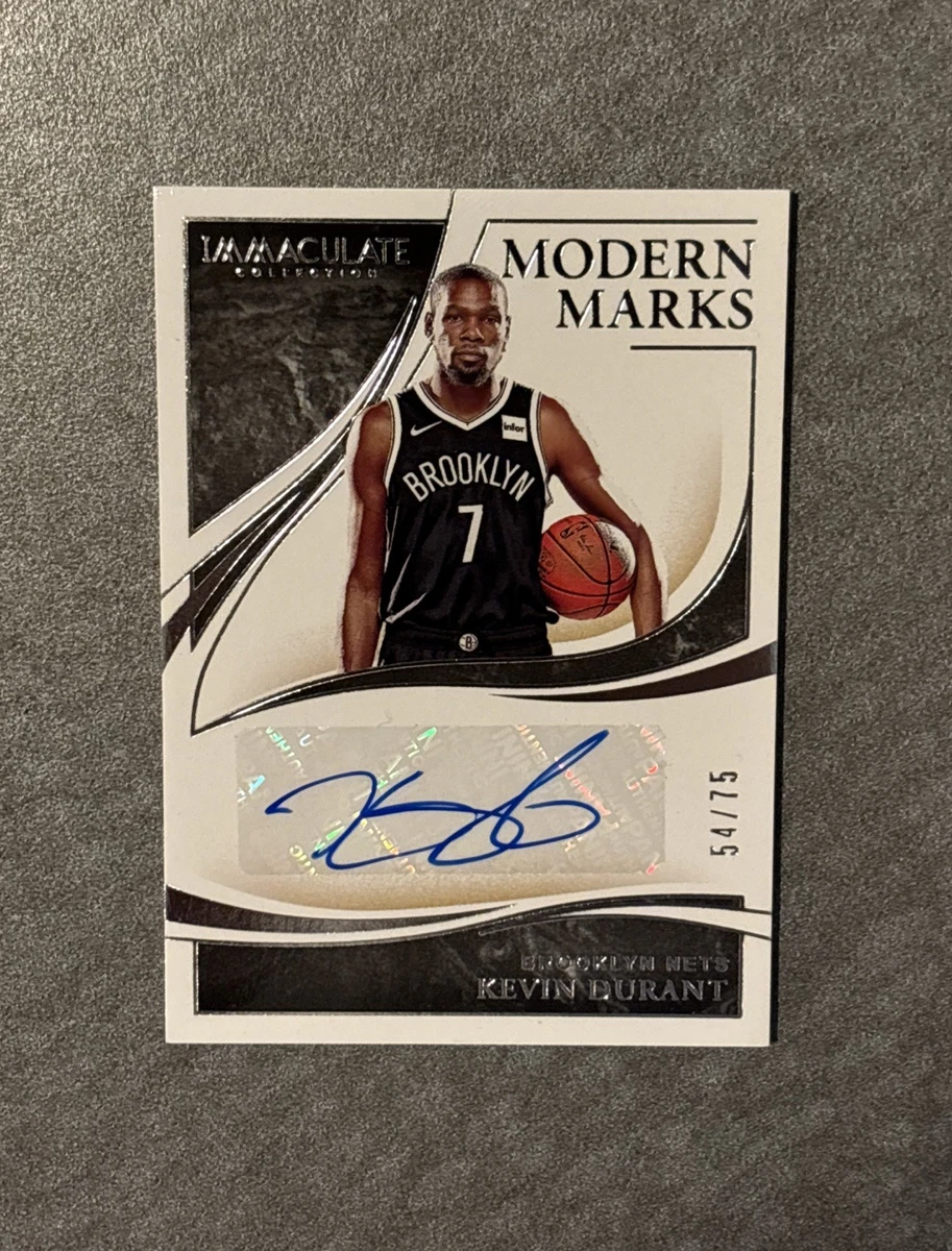 Kevin Durant Autographed Sports Trading Cards & Accessories for