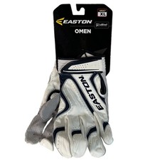 Easton Omen Adult XL Baseball Batting Gloves Pittards Cabretta Leather