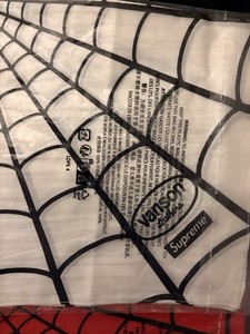 Supreme x Vanson Spider-Man Spiderweb Bandana Set 2pc Double Sided Cotton