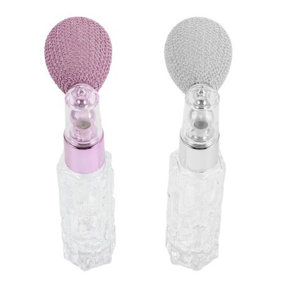2 Pcs Airbag-Sprühflasche Parfümflaschenpumpe Behälter Für Körperpuderspray