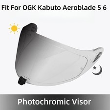Photochromic Visor Fit For OGK Kabuto Aeroblade-5 Aeroblade-6 Helmet Shield Lens