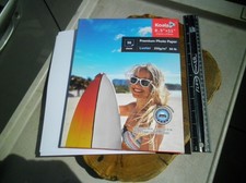 Koala Premium Photo Paper 8.5x11 Luster 66lb for Inkjet Printer, 250gsm 90 sheet