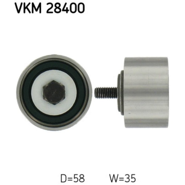 Umlenk-/FüHrungsrolle Zahnriemen SKF VKM 28400 FüR Chrysler Jeep Dodge Plymouth-image
