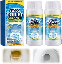 2Pcs Foam Toilet Cleaner, 2025 Upgrade Powerful Toilet Bowl Cleaner, Advanced