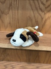 Ty Beanie Babies Bernie with Pugsley Tag Without Tag Protector