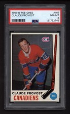 1969 OPC #167 CLAUDE PROVOST PSA 8 NEAR MINT-MINT