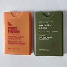 2 NEW from Bath Body Works-PocketBac Hand Spray .48 fl oz.