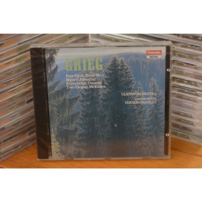 Grieg CD Peer Gynt Suite Ulster Orchestra Vernon Handley Classical Chandos New