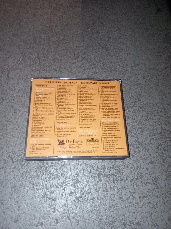 Die Flippers | Hoffnung, Liebe, Zärtlichkeit | Schlager | 4 CD's - Bild 2 von 4