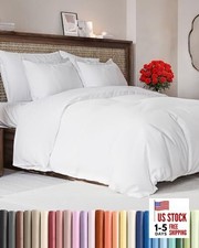 Duvet Cover King Size - Extra Soft King King 104x90 01 - White No Comforter 