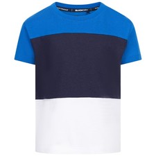Trespass Boys Round Neck 3 Panels of Colour Short Sleeves T-Shirt - Idriss