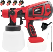 1000ml Electric Paint Sprayer for M18 Batteries, Adjustable Spray, Easy to Clean