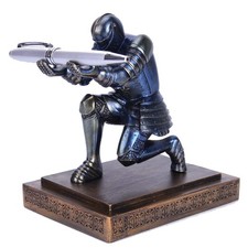Resin Soldier Executive Pen Holder Desk Organizer Cool Pen Stand Home Decor R...