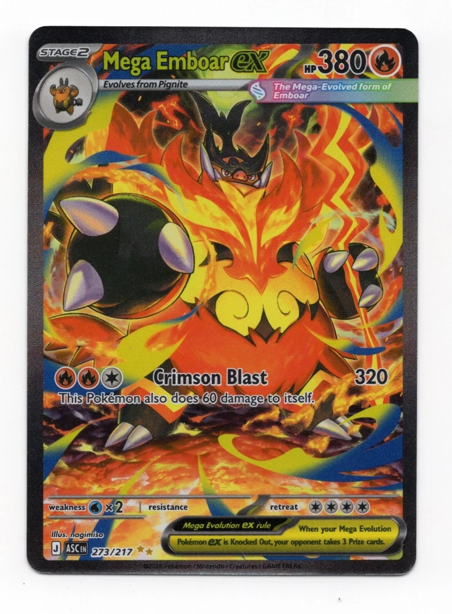 2025 ポケモン MC JP MEGA EMBOAR ex PSA10 Mega Emboar ex #762 Prices | Pokemon Japanese Start Deck 100