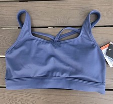 TYR Durafast Women's Solid Slate Jojo Top Athletic Swim Size S New