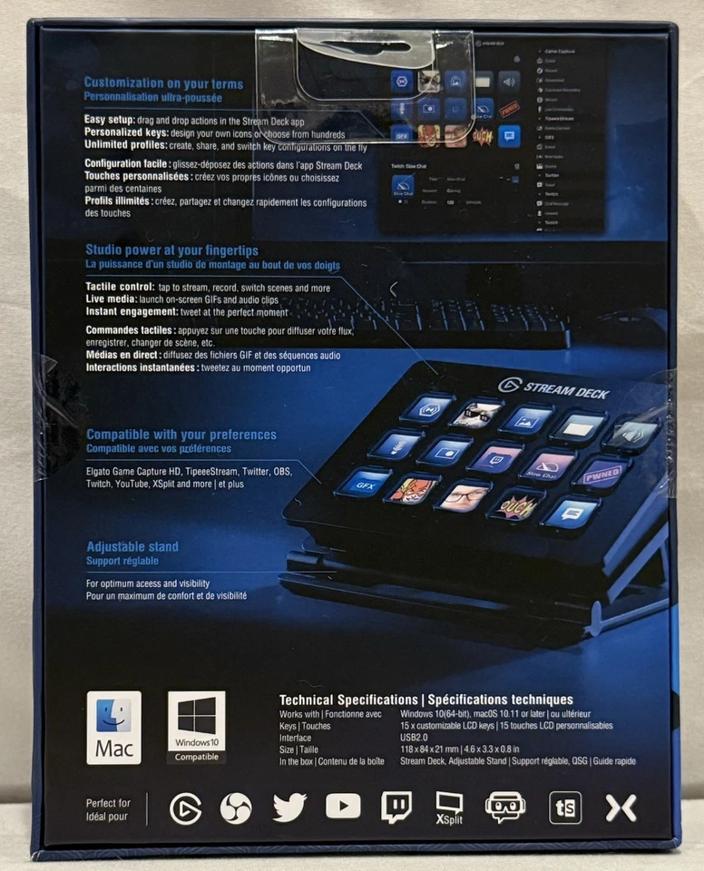 Elgato Stream Deck Classic - Live Production Controller PC/MAC - Image 2 of 3