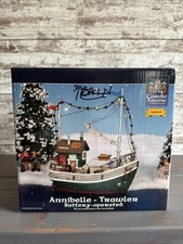 Lemax Carole Towne Annibelle Trawler House Boat In Box 44174 