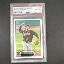 Topps 2012 Pro Debut Nolan Arenado #205 Rookie Base Set PSA 8 Card. rookie card picture