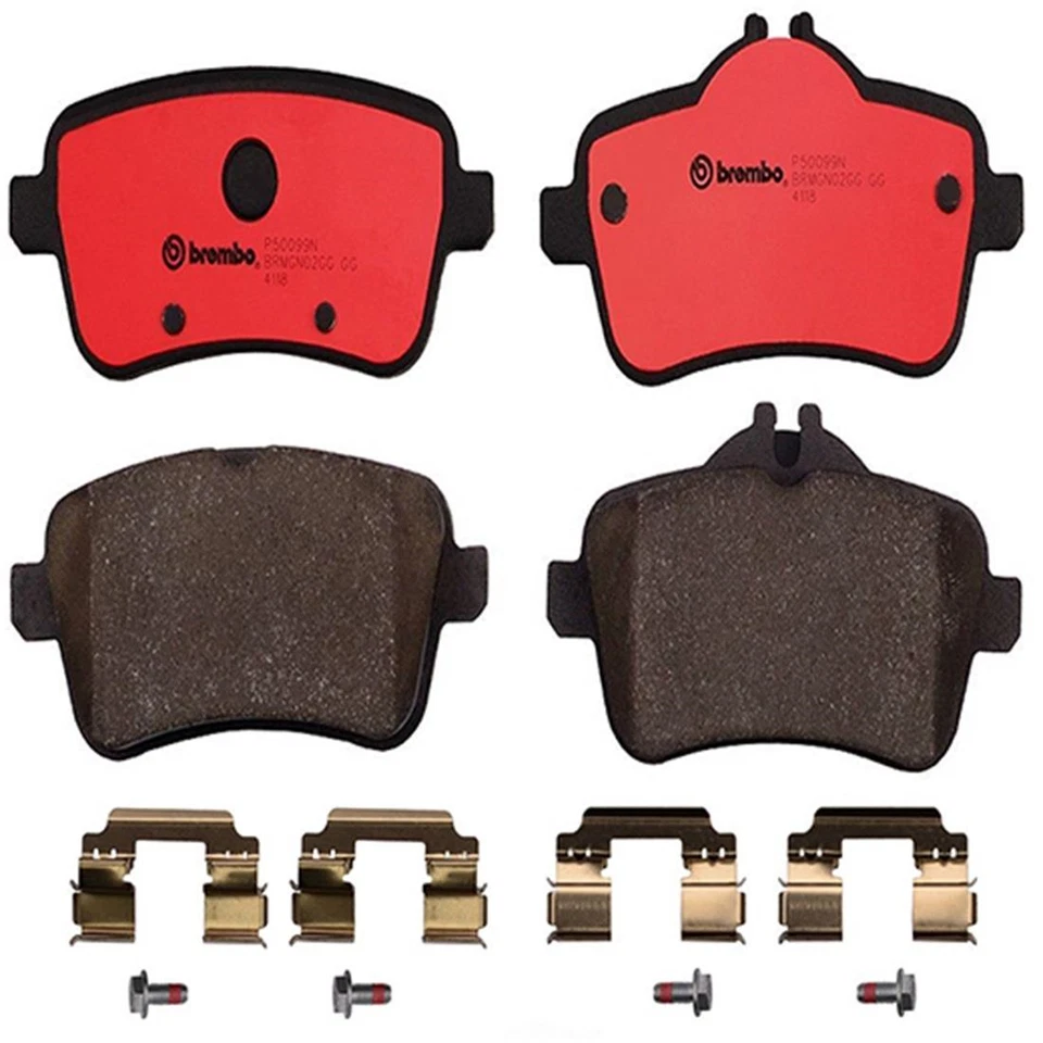 Pastillas de freno delanteras traseras Brembo para Mercedes-Benz GL550 2013 Foto 3 de 4