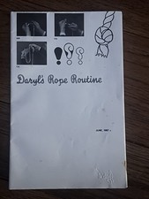Original Vintage Daryl s Rope Routine.  Giant...
