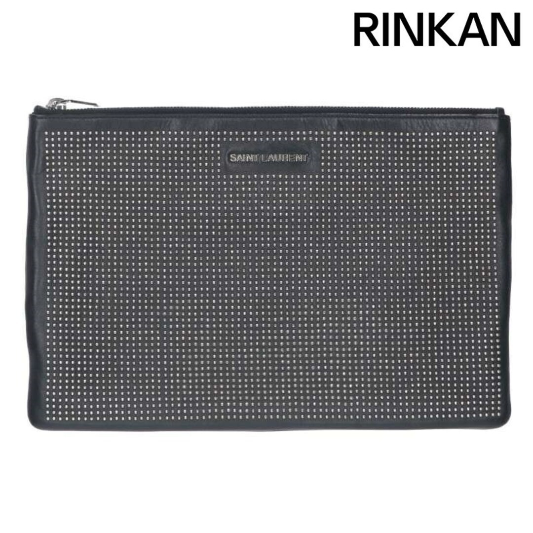 Saint Laurent Paris 328517 pochette borchiata uomo usata e0803b5d6e557246ff33896