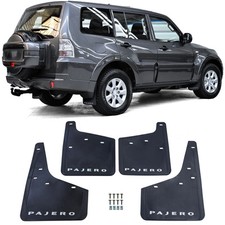 Set paraspruzzi premium anteriore e posteriore,per Mitsubishi Pajero 07-21