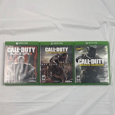 Call of Duty Xbox One Bundle Black Ops III Advanced Warfare Infinite Warfare