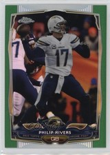 2014 Topps Chrome Green Refractor Philip Rivers #91 2b6