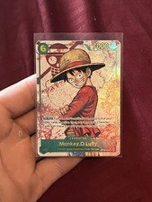 Monkey D Luffy OP13-118 SEC RED Alt Art One Piece Carrying On His Will English