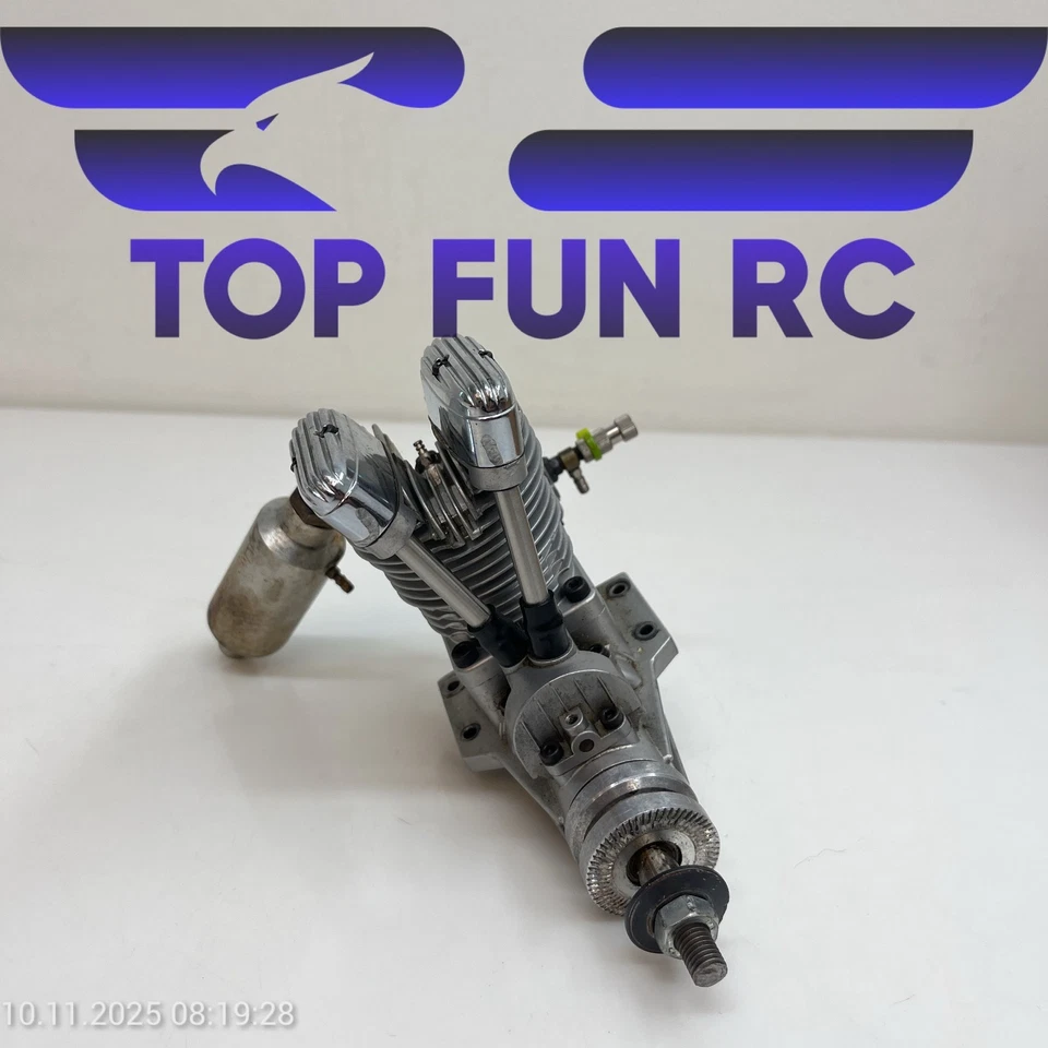 MOTOR NITRO SAITO 180 4 TIEMPOS PARA AVIONES RC CON TUBO DE ESCAPE  Foto 4 de 4