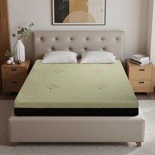 12" Queen Cooling Gel Mattress w/ Copper Infusion, 7-Zone Support, Medium Firm