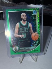 Bowman Chrome 2025 GREEN SHIMMER REFRACTOR /99 COLOR MATCH Derrick White Celtic 