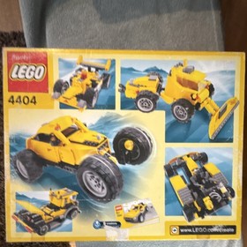 LEGO Racers 4404 Land Busters Designer Set Vintage 772 pcs Box Instructions