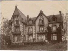 Rare Photo Tirage Albuminé + Négatif Celluloïd / Bretagne  Vers 1880