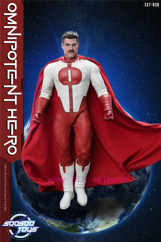 Soosootoys 1/6 Sst-038 Invincible Omnipotent Hero Action Figure