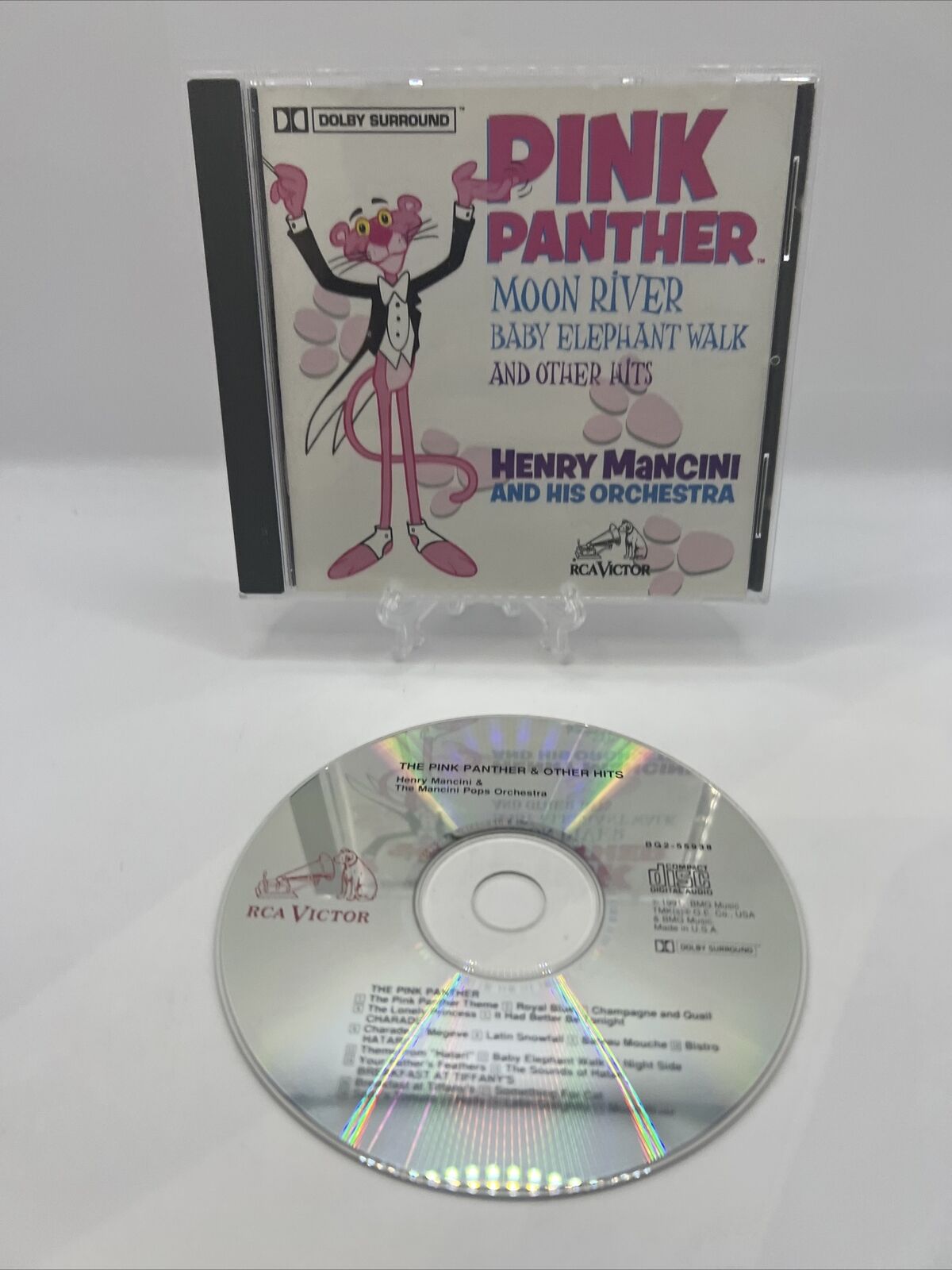 The Pink Panther And Other Hits - Henry Mancini & His Orchestra (1992, BMG) Jazz