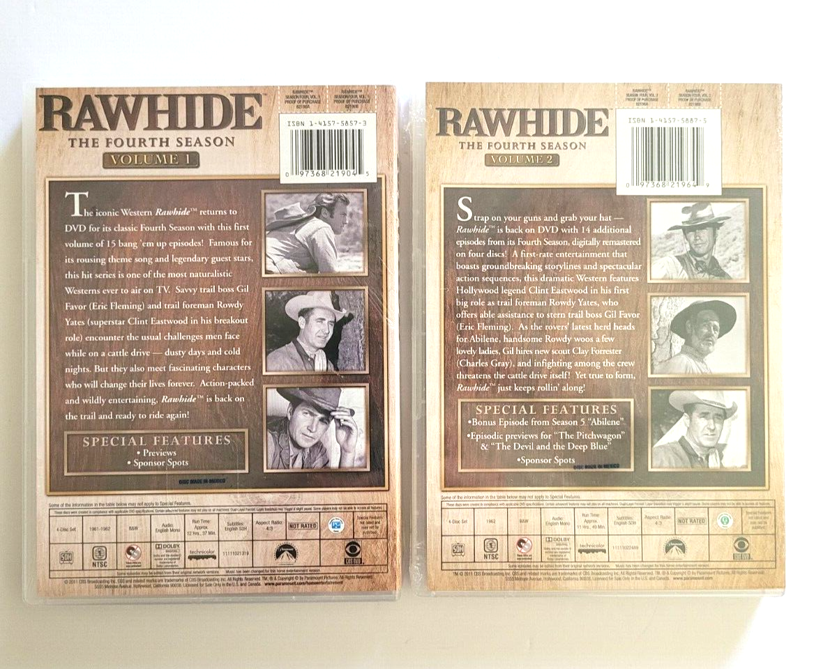 Rawhide: Season Four V.2／ [DVD] [Import] Amazon.com: Rawhide: Season 4, Vol. 2 : Clint Eastwood, Paul